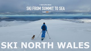 That Bloke Skiing In North Wales With His Border Terrier