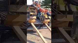 Cara Menaikkan Traktor Sawah Ke Atas Mobil