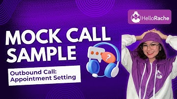 Mock Call Sample Hello Rache | Outbound Call | Appointment Setting