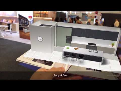 Freedom Kitchens Augmented Reality at the Sydney Home Show