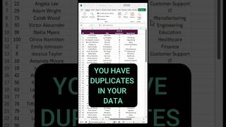How to Highlight Duplicate Values in Excel #shorts