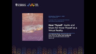 Hear Thyself: Audio and Music for Know Thyself as a Virtual Reality