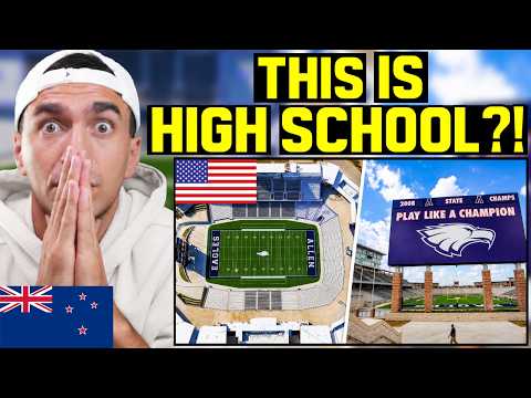 New Zealander Reacts to America’s $100 MILLION High School! 🤯