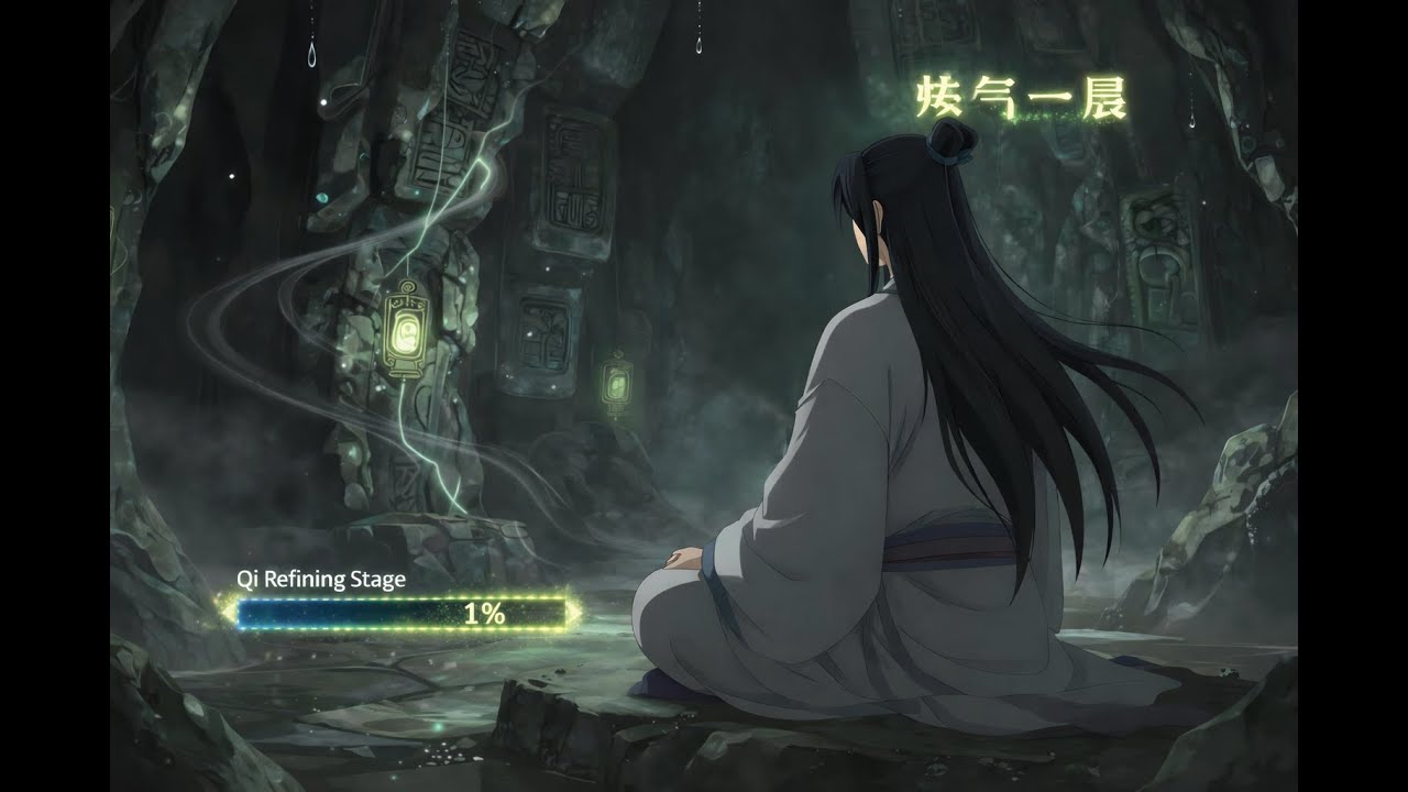 Cultivation Lofi ☁️ Asian Zen Beats to Study / Read Xianxia / Relax [1 Hour Loop]