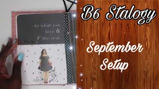 B6 stalogy | September Monthly setup minimal/farmhouse #b6stalogy