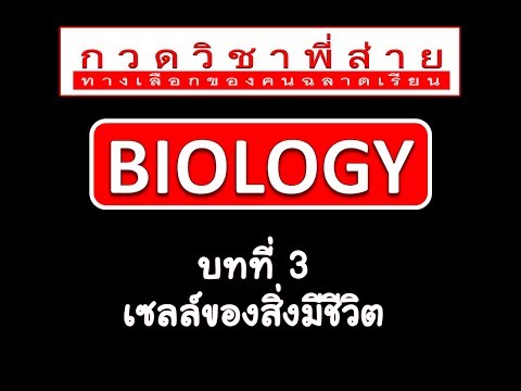 บทที่ 03 เซลล์ของสิ่งมีชีวิต ตอนที่ 1 กล้องจุลทรรศน์