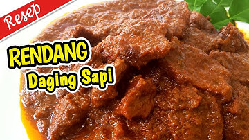 RESEP RENDANG DAGING SAPI UNTUK MENU LEBARAN#menulebaran #rendang #resepmasakan #tastyfood #shorts