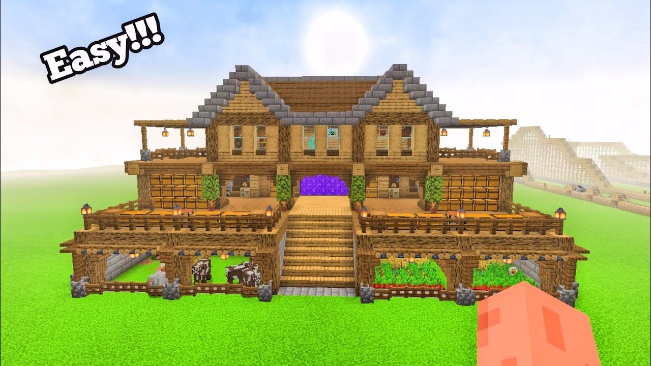 Minecraft: How To Build Ultimate Survival House Tutorial 🏡 - YouTube
