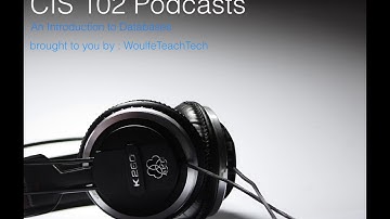 CIS102 Intro to Databases