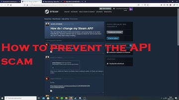 How to prevent the API SCAM and what to do if you are hacked