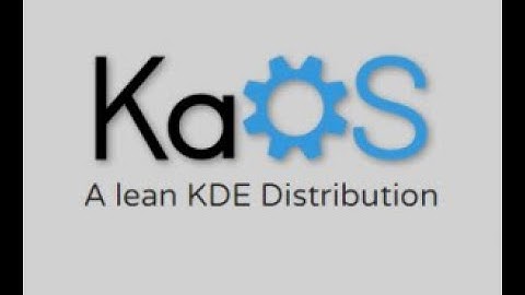 OS Install : Step by Step install KaOS 2021.01