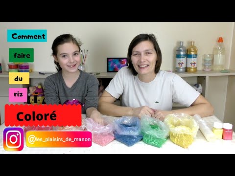 Vidéo: Comment Colorer Le Riz