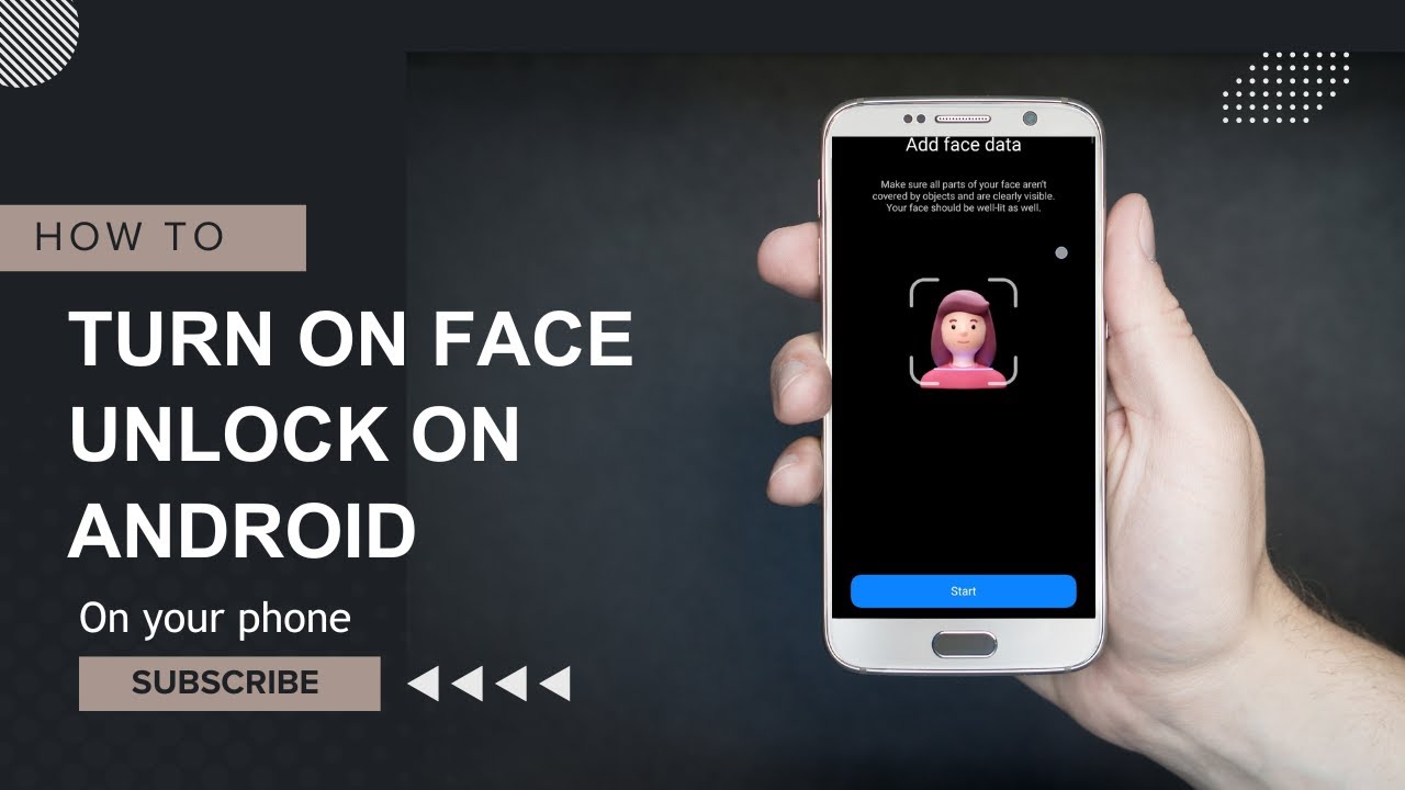 How to Enable Face Unlock on Android - YouTube