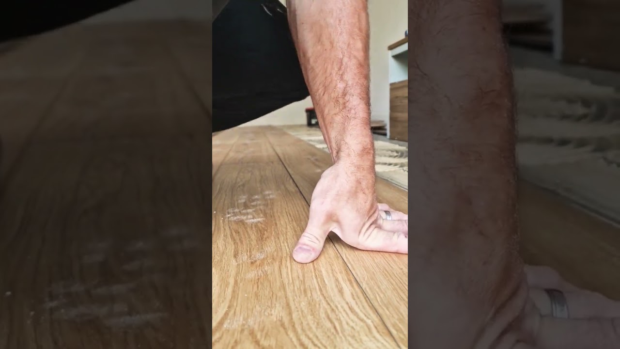 How To Glue Down Wood Flooring (Wood Floor Install)