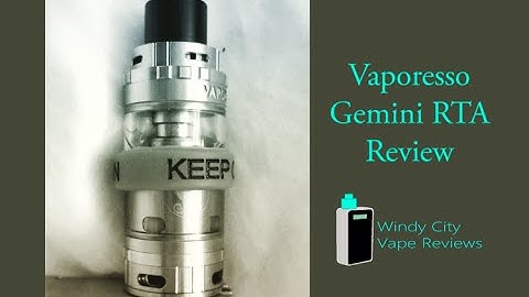 Vaporesso Gemini RTA Review