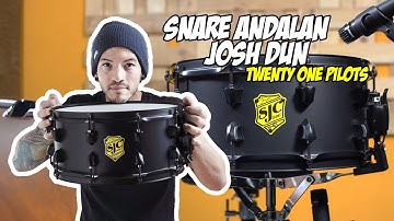 Snare Andalan Josh Dun - Twenty One Pilots | SJC Crowd Josh Dun Signature Snare 14x6,5