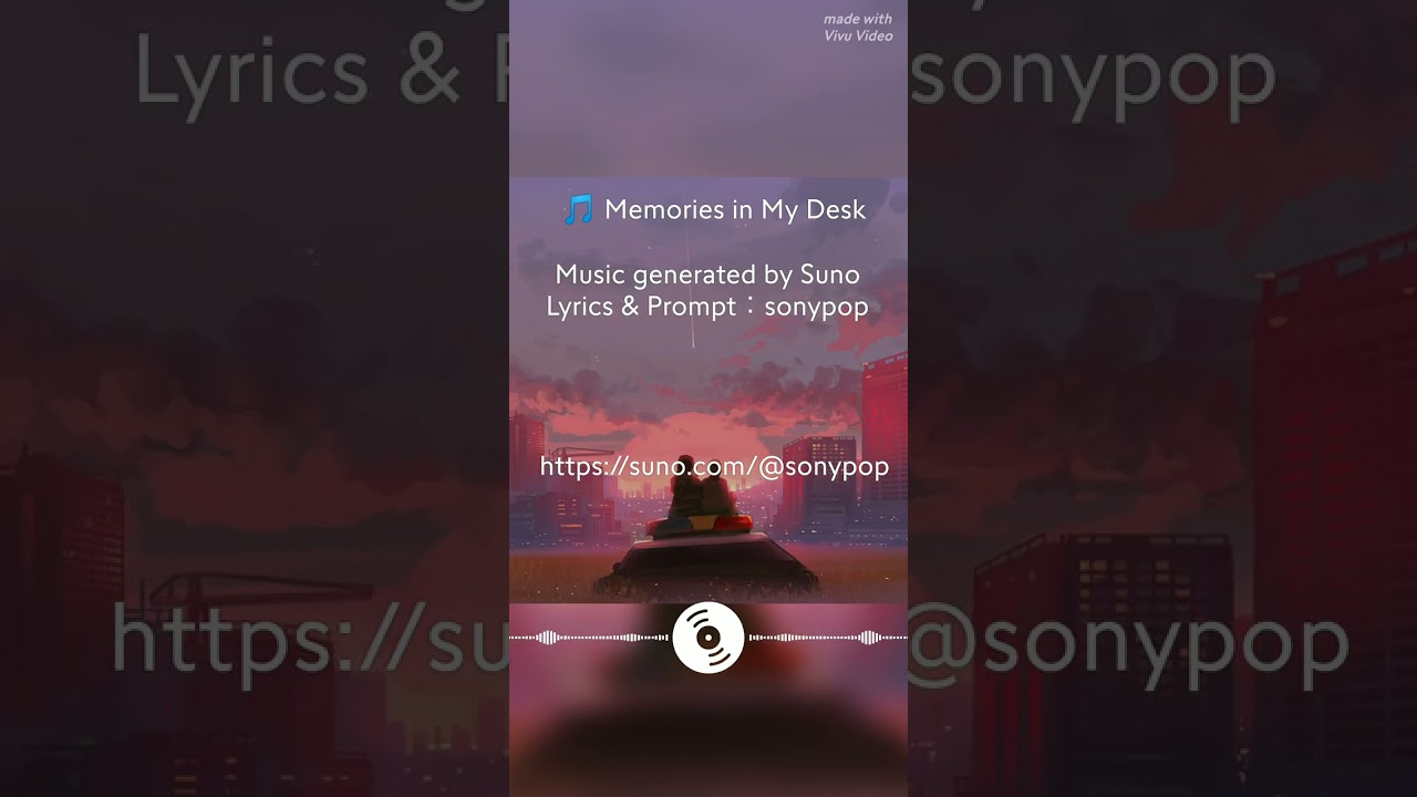 🎵 Memories in My Desk　Music generated by Suno  Lyrics & Prompt：sonypop  