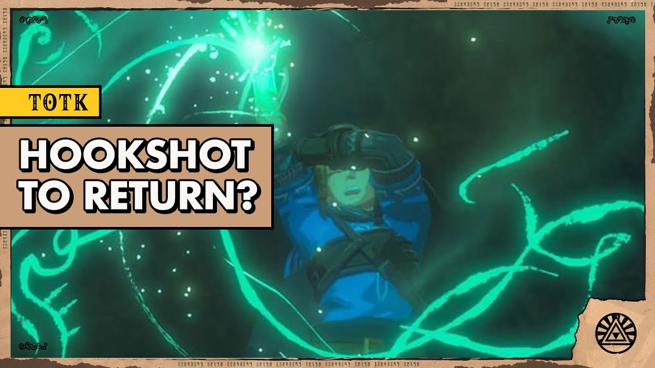 Hookshot and traversal in The Legend of Zelda Tears of the Kingdom