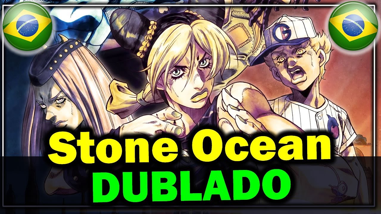 Jojo Stone Ocean Dublado Data de Estreia na Netflix 