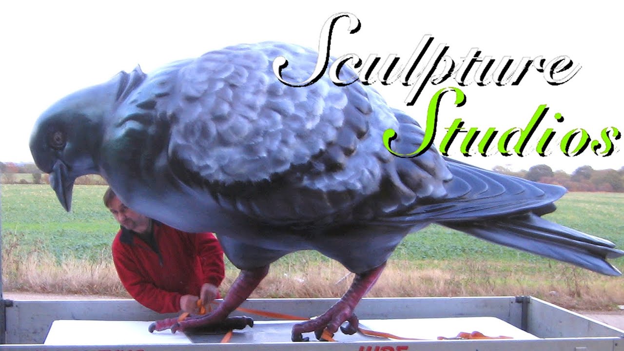 Giant Pigeon by Sculpture Studios YouTube