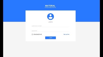 GOOGLE STYLE MATERIAL LOGIN - C#,  VB.NET - BUNIFU UI 1.51