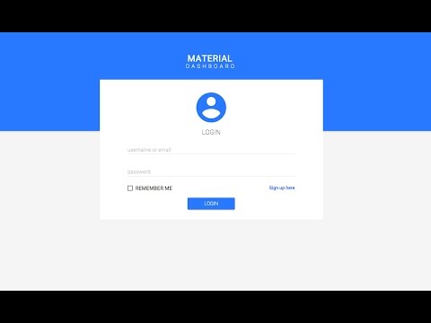 GOOGLE STYLE MATERIAL LOGIN - C#,  VB.NET - BUNIFU UI 1.51