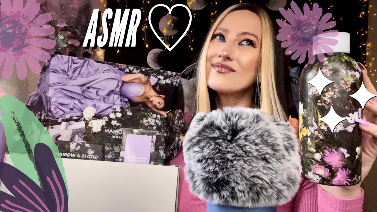 Asmr | God Is A Woman Limited Edition Water Bottle Gift Set Unboxing ♡ Ariana  Grande X Ulta Review - Youtube