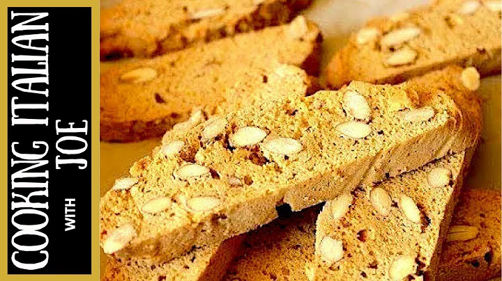 Homemade Almond Biscotti Cookies | Cooking Italian with Joe