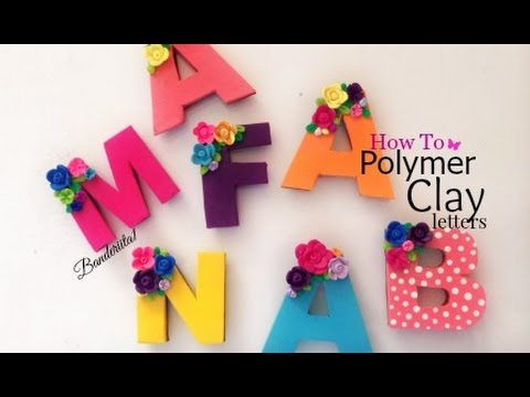 Sculpd Alphabet Letter Stamps for Air-Dry Clay