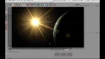 C4D tutorial - Space Scene (Easy Tutorial)