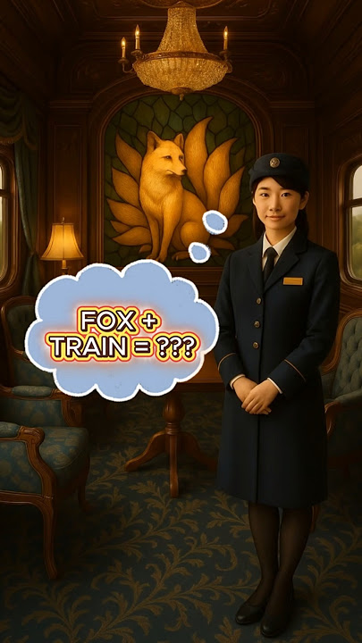 A Nine-Tailed Fox Train?! 🦊🚄 Myth Meets Machine!
