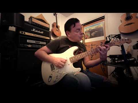 J.S. Bach - Violin Partita No. 2 in D minor, BWV 1004 (Allemande) on the Synth Guitar