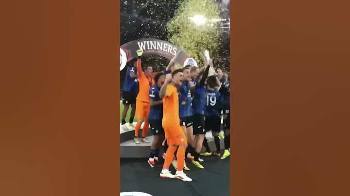 ATALANTA’S MOMENT ✨ THE 2024 EUROPA LEAGUE CHAMPIONS 💥