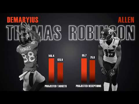 Demaryius Thomas vs Allen Robinson Fantasy Comparison