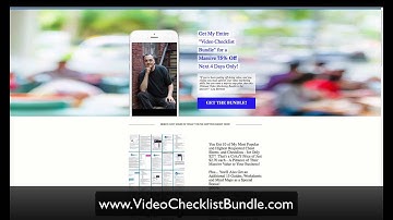 Video Checklist Bundle: 25 Video How-To Checklists