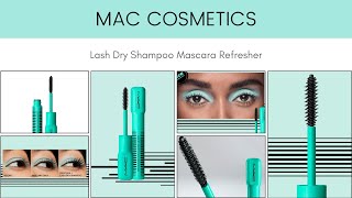 MAC COSMETICS Lash Dry Shampoo Mascara Refresher - YouTube