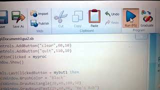 MS Small Basic - Simple GUI