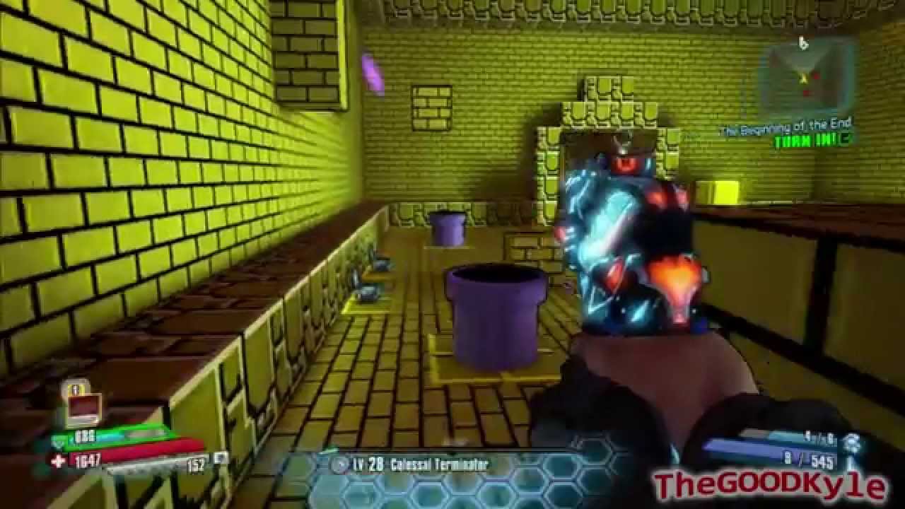 Borderlands Pre-Sequel: Secret Mario Level Completed