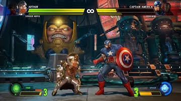 Marvel vs Capcom Infinite Arthur Hyper Combos