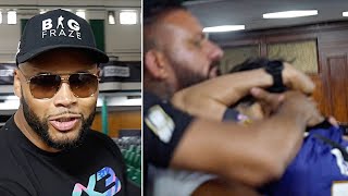 FRAZER CLARKE GRABS PRINCE PATEL AS THE HEAVYWEIGHT CONFRONTS  PATEL AFTER ONLINE BEEF!