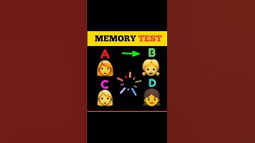 Memory Test #02 | Riddles And Puzzles For Iq Test #shorts #viral #trending
