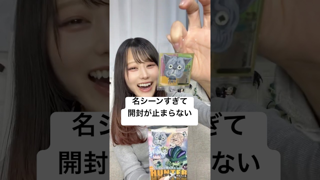今回のハンターウエハースがヤバすぎる。 #ハンターハンター #開封動画