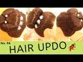 First holy communion hair style | wedding updo hairstyles/ Hair Tutorial Video