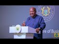 LIVE: President Mahama Meets The Press || 10-09-2025