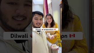 Diwali Preparations in Canada 🪔 🇨🇦| Indian Festival #diwali #canada  #trending #shortsfeed