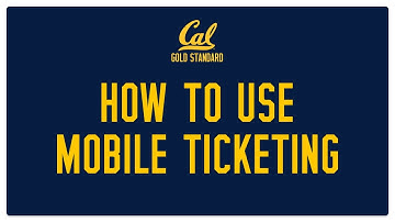 How to use Mobile Ticketing