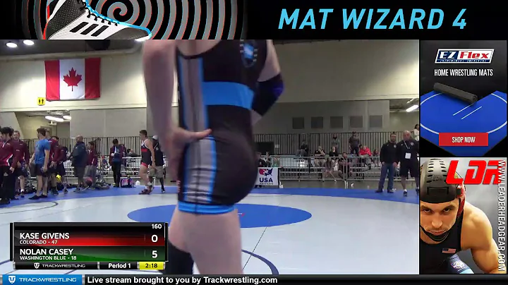 Mat 7 160 Kase Givens Colorado Vs Nolan Casey Wash...