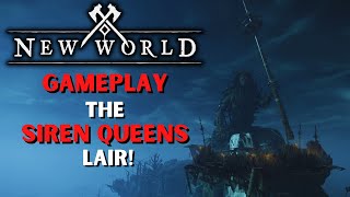 New World Endgame Gameplay Siren Queen's Lair