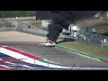 Trans Am TA2 Car Explodes at CoTA