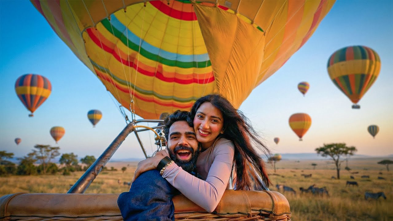 Hot Air Balloon in Masai Mara | The Unreal Beauty of Africa